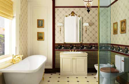ванная комната дизайн интерьера